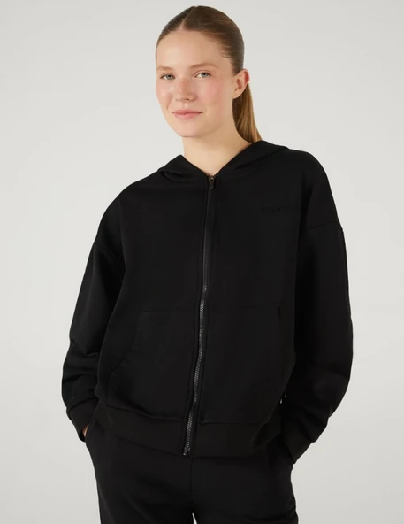 Skechers S242117 W Essential Full Zip Hoodie Sweatshirt Eşofman Üstü Kadın Ceket - 2