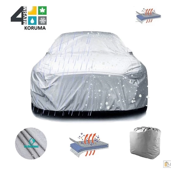 Hyundai Accent 3/5 Kapı 2000-2002 Arası 4 Mevsim Miflonlu Branda