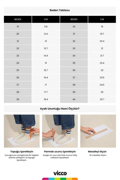 Vicco Radus Çocuk İçi Kürklü Cırtlı Phylon Bot 946.P24K.423 - 11