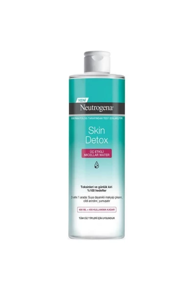 Neutrogena Skin Detox Üç Etkili Misel Su 400 ml