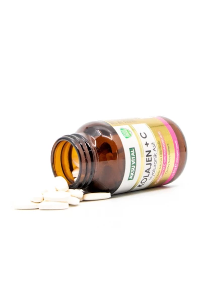 Aksuvital Kolajen C Vitamini & Hyaluronik Asit (60 TABLET 54 GR) - 3