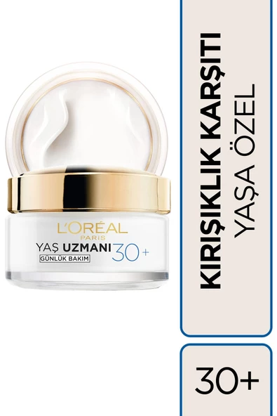 L'oreal Paris Dermo Nemlendirici Krem Yaş Uzmanı 30+ 50 Ml - 8