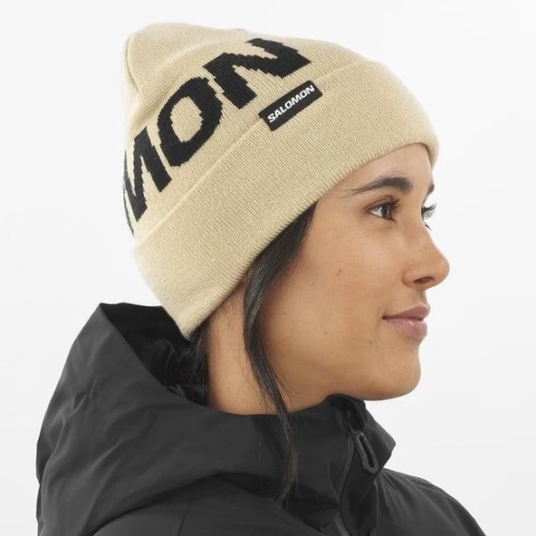Salomon Hermitage Beanie Unisex Bere - 2