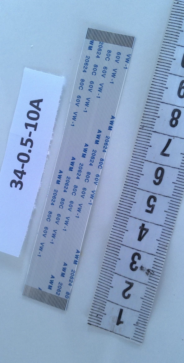 Awm 20624 80c 60v Vw-1 Flex Kablo 34-0.5-10A - Resim 2