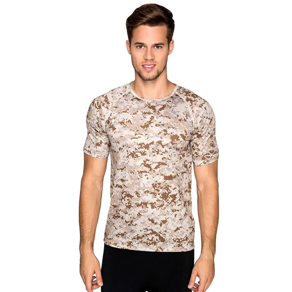 MicroFiber T-Shirt - Thermoform - Army - Bej