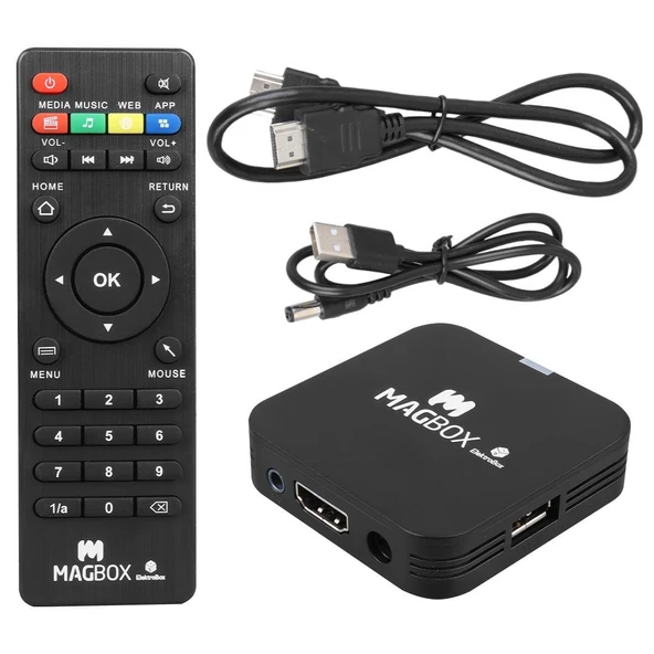 Ayt Magbox Electrobox 2 GB Ram H313 İşlemci 16 GB HDD 4K Ultra HD Android Box Android 10 İ p Tv Destekli - 5