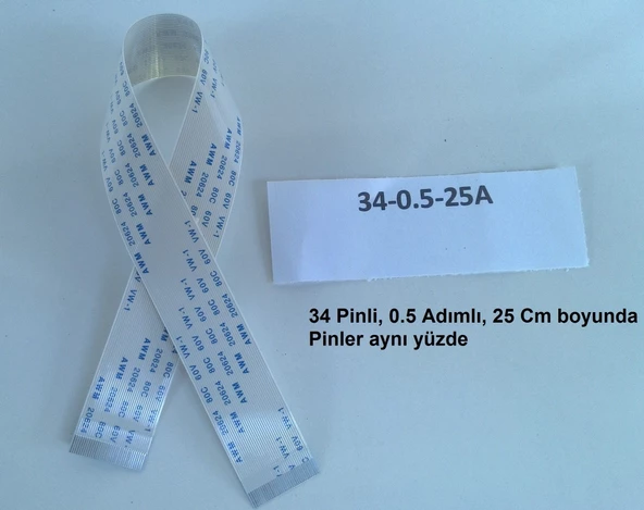 Awm 20624 80c 60v Vw-1 Flex Kablo 34-0.5-25A