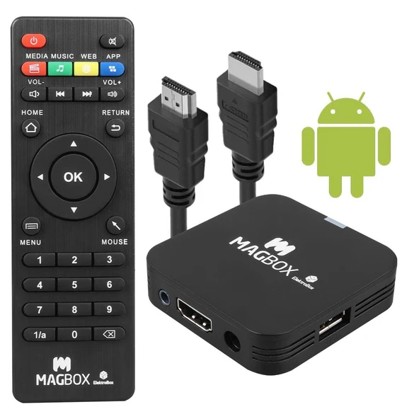 Ayt Magbox Electrobox 2 GB Ram H313 İşlemci 16 GB HDD 4K Ultra HD Android Box Android 10 İ p Tv Destekli - 4