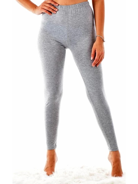 Royam Çky Kadın Büyük Beden Yüksek Bel Viskon Pamuklu Tayt 707 - 7