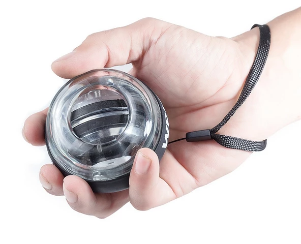 Autostart Çantalı Multilight Powerball Bilek Egzersiz Topu Kırmızı - 4