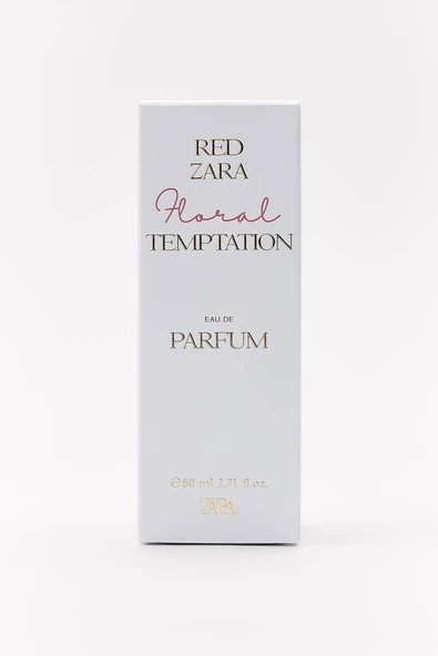 RED ZARA FLORAL TEMPTATION EDP 80 ML - Resim 2