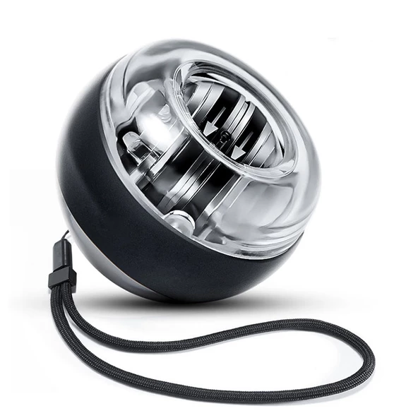 Autostart Çantalı Multilight Powerball Bilek Egzersiz Topu Siyah - 6