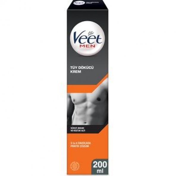 Veet Men Tüy Dökücü Krem 200 ml 8690570550344