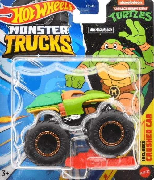 Hot Wheels Monster Trucks 1:64 Arabalar Michelangelo HVH72