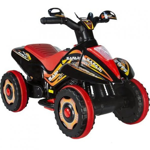 UJ Toys 6V Akülü ATV Safari Siyah