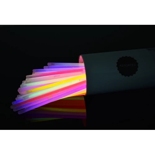 Karanlıkta Parlayan Fosforlu Renkli Taç 6 Adet - Resim 2