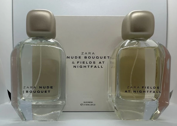 ZARA NUDE BUKET UCU 100 ML + FIELDS NIGHTFALL EDP 100 ML İNDİRİMSEHRİ - Resim 2