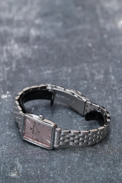 Daniel Klein DKE.1.10750 Dikdörtgen Kasa Romen Rakamlı Minimal Tasarım Kadın Kol Saati - Resim 10