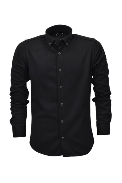 Erkek Spor Silim Fit Gömlek BGL-ST04051 - Resim 3