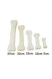 Beyaz Press Kemik Köpek Ödülü 15cm , 2 Adet - 2