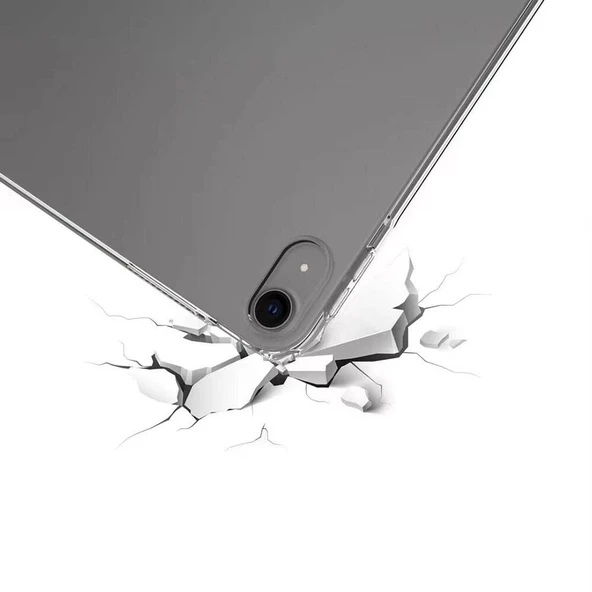 Apple iPad Air 13 2024 Uyumlu Kılıf Tablet Nitro Anti Shock Silikon Kapak - 4
