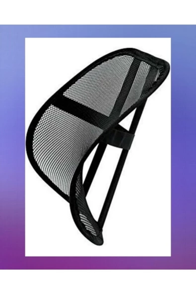 Fileli Oto Bel Desteği - File Terletmez Bel Arkası Sırtlık - Ofs Koltuğu Sırtlık - 2