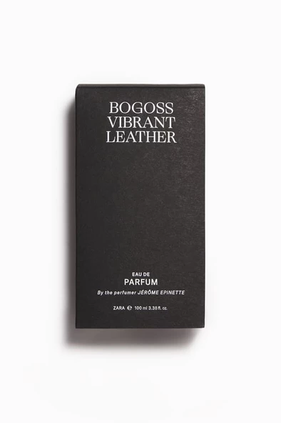 ZARA VIBRANT LEATHER BOGOSS EDP 100ML (3.4 FL. OZ). ERKEK PARFÜM - Resim 2