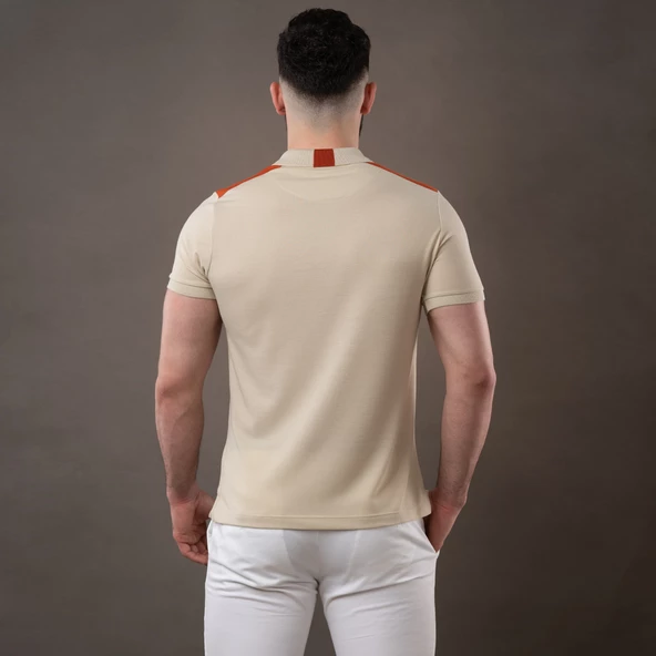 SAN&FA POLO YAKA SLİMFİT ERKEK T-SHİRT - Resim 4