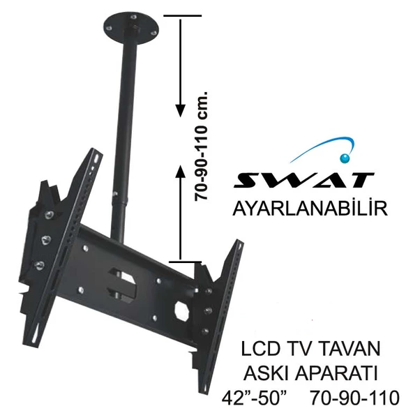 SWAT TV TAVAN ASKI APARATI 42"-50" 70-90-110 600-400 ürün görseli 1