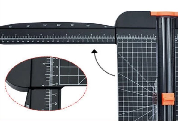Valkyrie Sürgülü Giyotin Cetvelli Kağıt Kesme Makinesi - 3