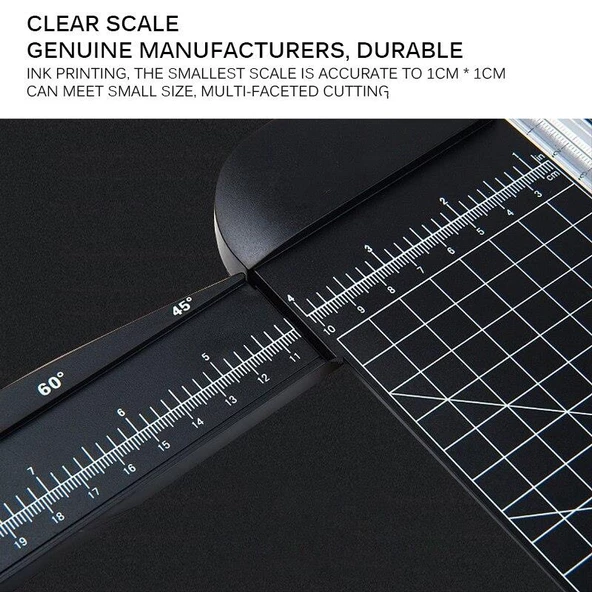 Valkyrie Sürgülü Giyotin Cetvelli Kağıt Kesme Makinesi - 8