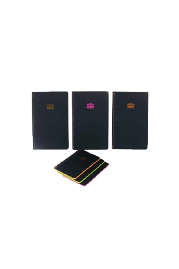 Keskin Color Bloknot Noto Japanese Renkli İçli 48 Yaprak 9x14 Cm (48 Li Paket)