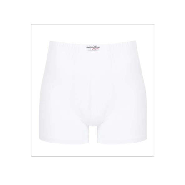 Bambu Erkek Boxer Short - Thermoform - Beyaz - 2