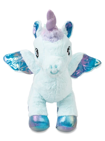 Oyuncak Peluş Kanatlı Unicorn 30 Cm  - Uyku Ve Oyun Arkadaşı Peluş Oyuncak - Resim 2