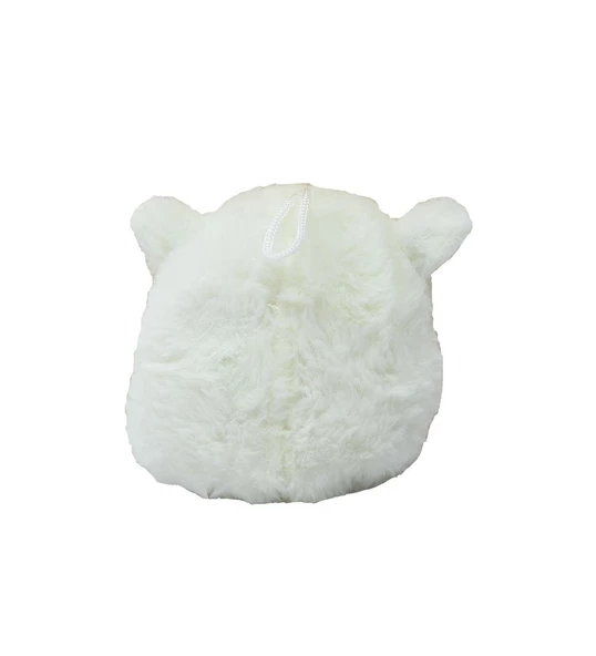 Sevimli Sesli Mini Kuzu Peluş Beyaz 10 CM - Uyku Ve Oyun Arkadaşı Peluş Oyuncak - 2