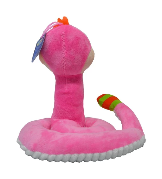 Yılan Peluş Oyuncak Çıngıraklı Sevimli Yılan Peluş 25 Cm - Uyku Ve Oyun Arkadaşı Peluş Oyuncak - Resim 2