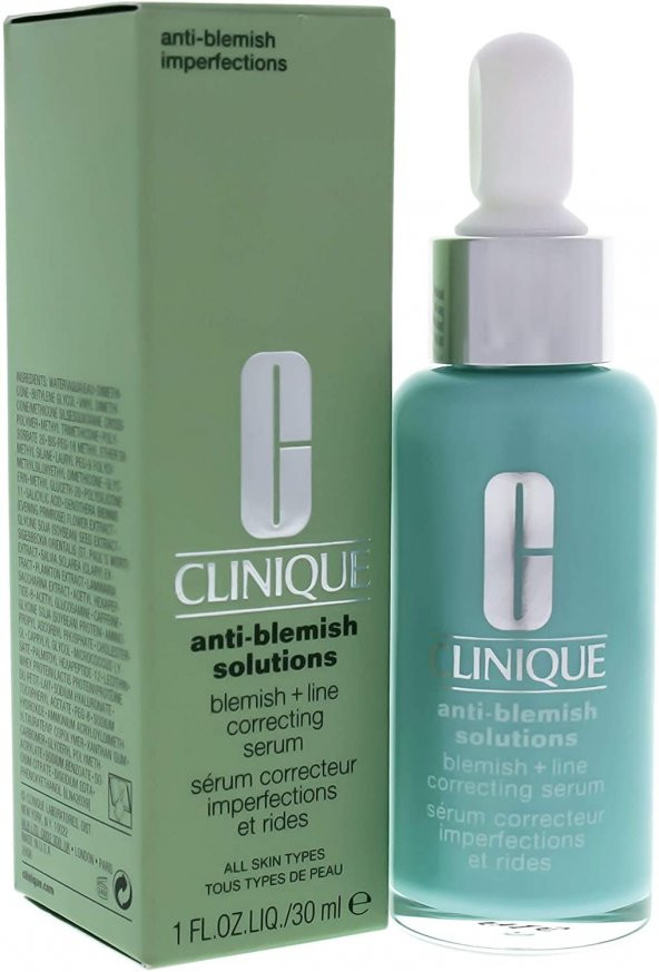 Clinique Anti Blemish Line Correct 30 Ml Serum 1 Paket (1 X 30 Ml) - Resim 1