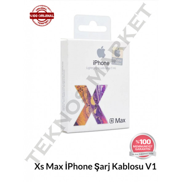Apple Iphone X s max USB to lightning kablo