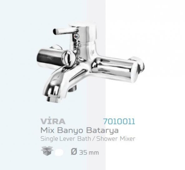 NOBEL VİRA MİX BANYO BATARYASI KOD:7010011