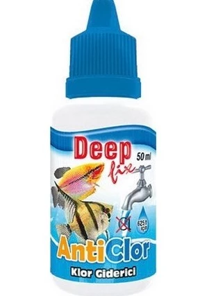 Deep Anticlor Akvaryum Klor Giderici 50 ml.