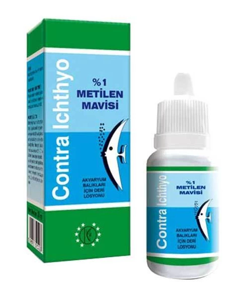 Deep Contra Ichthyo Akvaryum Metilen Mavisi İlacı 30 ml.