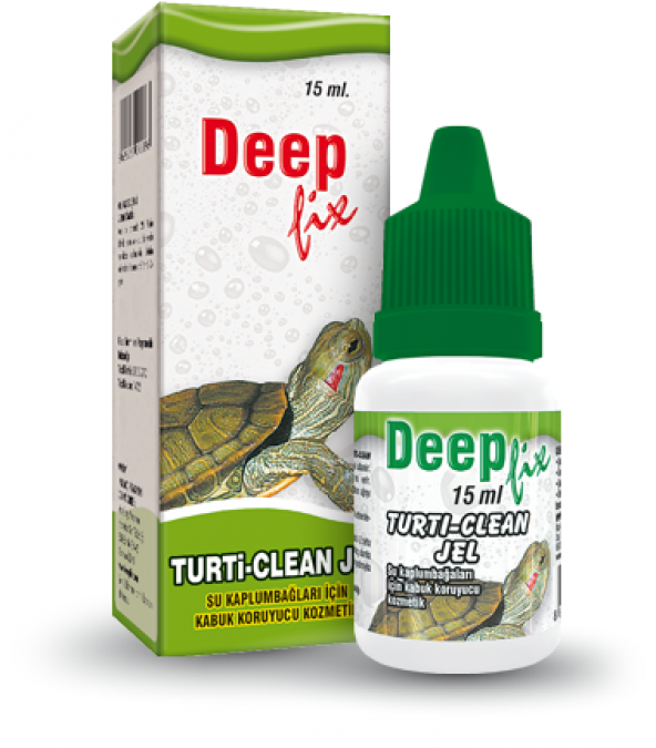 Deep Turti-Clean Kaplumbağa Kabuk Koruyucu 15 ml.