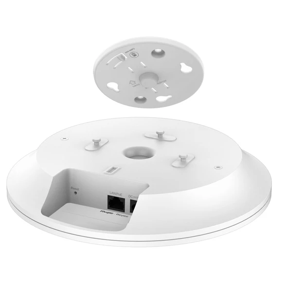 RUIJIE REYEE RG-RAP2266 AX3000 WI-FI 6 1PORT 2.4G 2X2MIMO 5G 2X2MIMO 2.4 GHZ  5 GHZ POE ADAPTÖRSÜZ INDOOR ACCESS POINT - 2