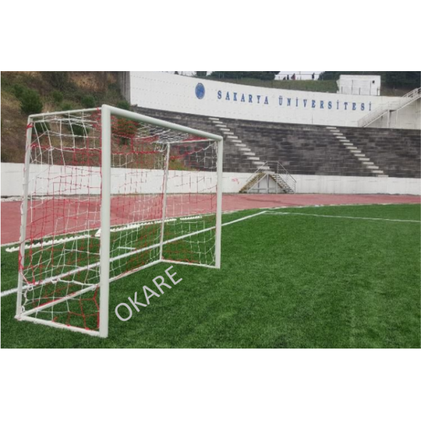 Okare Spor Minyatür Kale Futbol Ağı- 100 x 170 x70 cm - 4mm Polipren ip - 3
