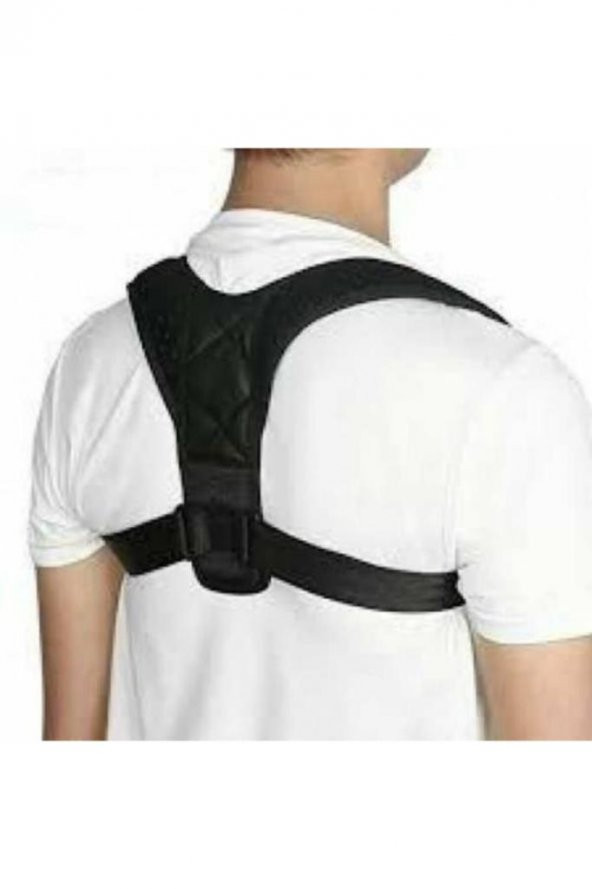 Kemerli Bay Bayan Kamburluk Önleyici Dik Duruş Korsesi Posturex Dik Durmayı Sağlayan Sırt Korsesi - Resim 8