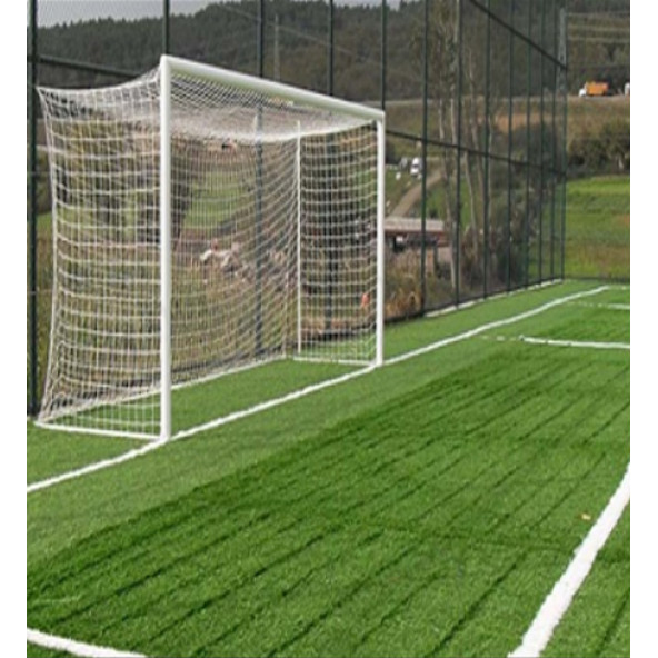 Okare Spor Halı Saha Futbol Kale Filesi 2x4x1m- 4mm Polipren ip - 5