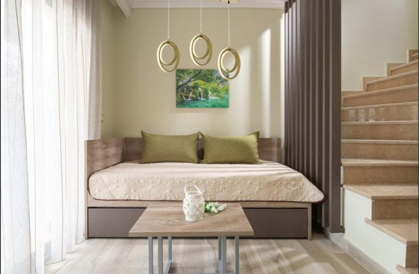 Eray Aydınlatma 1909-3 Eskitme Sıralı 3 lü Led Avize - Resim 2