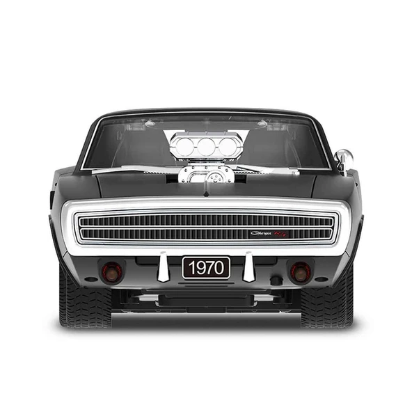 1:16 1970 Dodge Charger R/T Sesli ve Işıklı Uzaktan Kumandalı Araba - 4