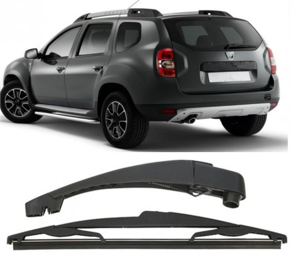 DACİA DUSTER ARKA SİLECEK KOLU VE SÜPÜRGESİ 2010 ÜZERİ