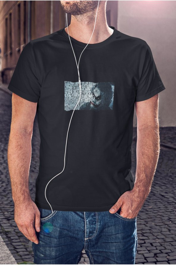 DC Batman Renkli Baskılı Tişört Erkek Hediye Doğum Günü Hediyesi T-shirt - 3
